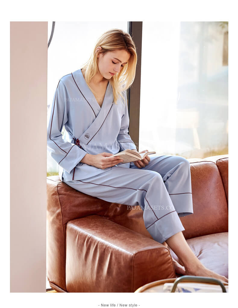  women algodón pijamas